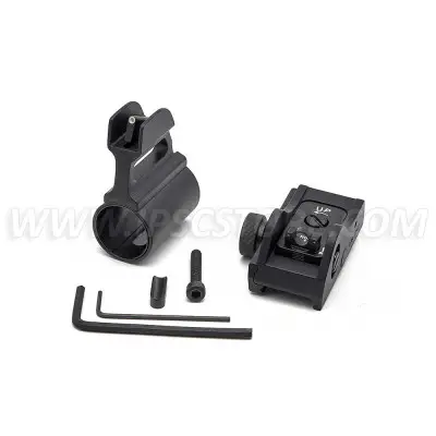 High Quality LPA SHT04W Adjustable Sight Set With Tritium IPSCStore