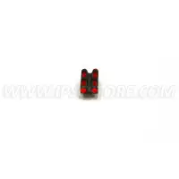 LPA MF30R/MF29R Jumelle Guidon Fibre Optique Rouge pour Shotgun