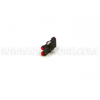 LPA MF30R/MF29R Jumelle Guidon Fibre Optique Rouge pour Shotgun