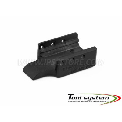 TONI SYSTEM COTGL19 Frame weight for Glock 19 in brass, black colour 100 gr 