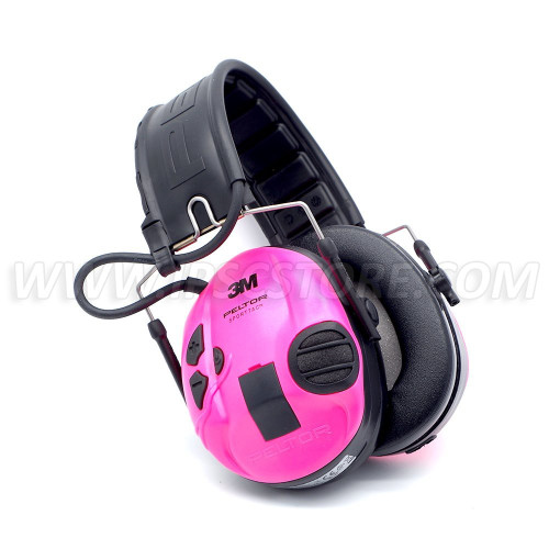 3M™ PELTOR™ SportTac™ kuulmekaitsmed Pink/Green MT16H210F-478-RE