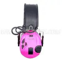 Электронные (активные) розовые/зеленые наушники 3M Peltor SportTac MT16H210F478RE