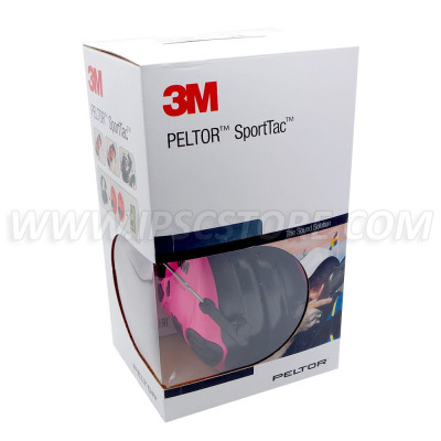 3M™ PELTOR™ SportTac™ Hearing protection Huntingfoldable headband Pink MT16H210F-478-RE