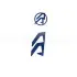 DAA Alpha-X Logo Color Inlays