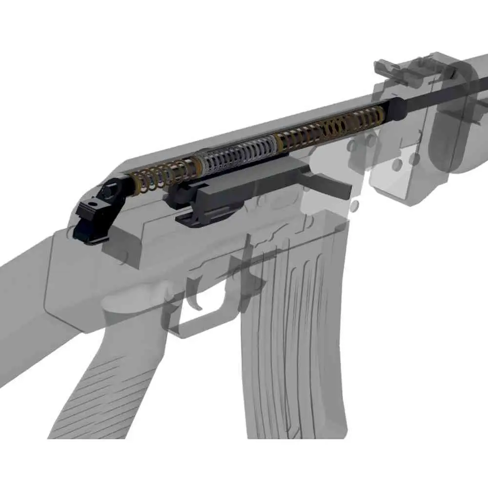 AK47 Telescopic Recoil System - DPM TRS | IPSCStore.com