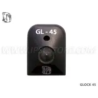 DPM MFA-GL/2 Magazine Floorplate with Car Glass Breaker for GLOCK 21/30/37/38/39 Caliber .45 Auto/.45 G.A.P. ALUMINUM BLACK T6 A