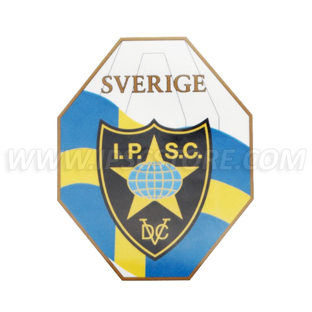 Swedish IPSC Region Sticker