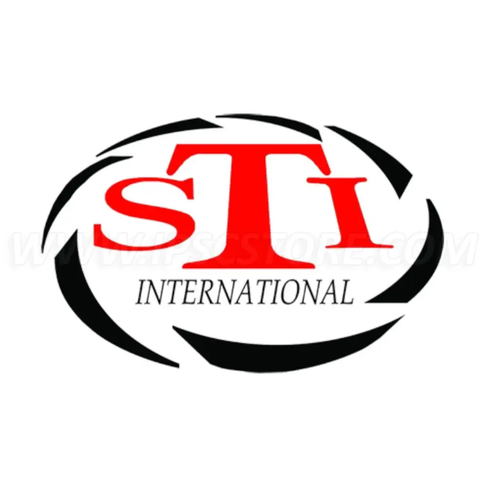 Наклейка c логотипом STI, 75x45мм