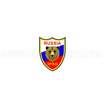 IPSC Russia Sticker - 2,5cm