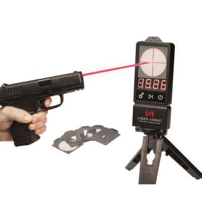 LASER AMMO LA-PETII-9x21MC LaserPET™ II + SureStrike™ Italian 9mm (9x21) Cartridge - Red Laser
