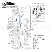 Eemann Tech Toolhead Spring 8,5" 12572 for Dillon RL1050