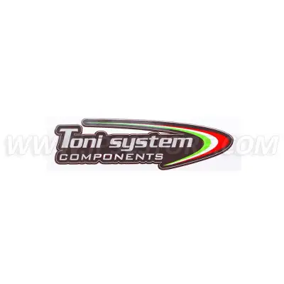 Наклейка c Логотипом TONI SYSTEM  - 11 x 3.5  см