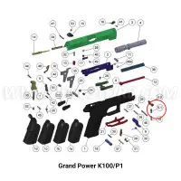 Grand Power Pin of Dismantling Segment for MK12
