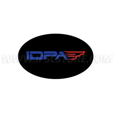 Наклейка IDPA - 75x45мм