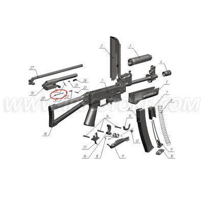Custom Guns 01698 Firing Pin for Saiga-9