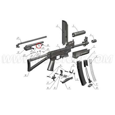 Custom Guns 01399 Ejector Spring for Saiga-9