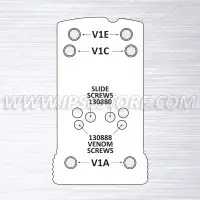 Spare Locator Pin V1C for Eemann Tech Red Dot Mount - 2 pcs./Set