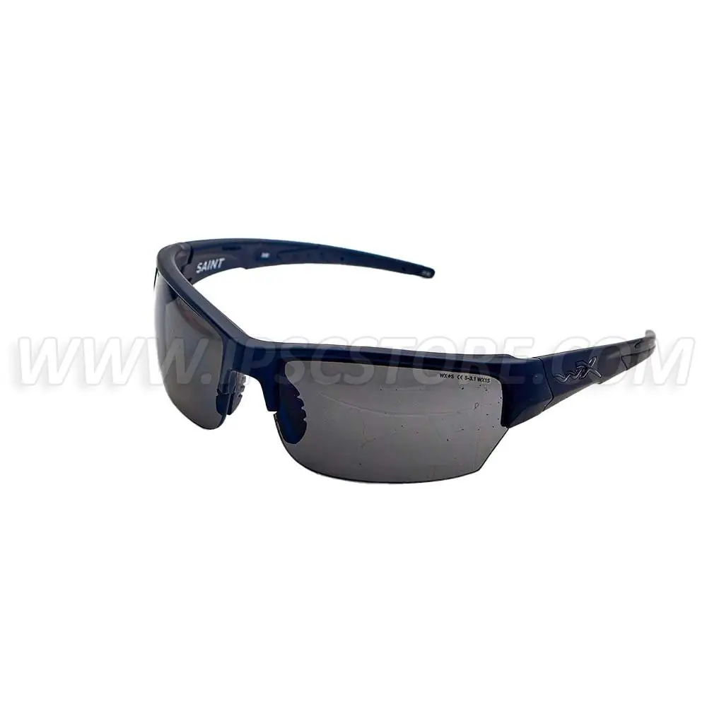 Wiley X CHSAI06 SAINT Grey/Clear/Light Rust Matte Black Frame Glasses