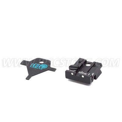 LPA TPU84BZ30 Adjustable Sight Set for CZ 100, CZ75 P07 Duty