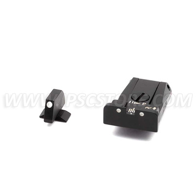 LPA SPR94BE30 Adjustable Sight Set for Beretta 8000 Cougar, 92A1, 98A1, M9A3, 90TWO
