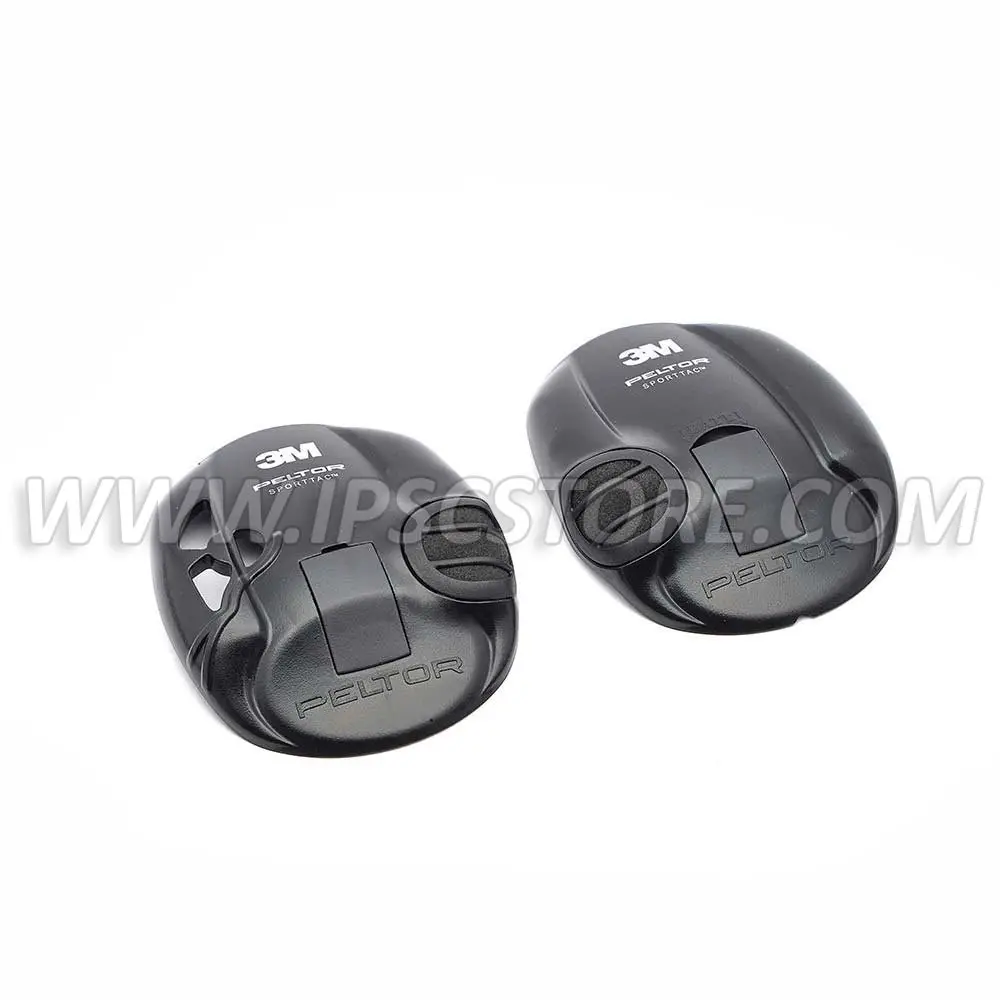 Must kõrvaklappide kate 3M™ PELTOR™ SportTac klappidele 210100-478-SV