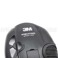 Must kõrvaklappide kate 3M™ PELTOR™ SportTac klappidele 210100-478-SV