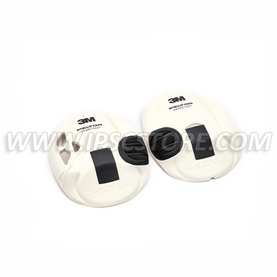 Valge kõrvaklappide kate 3M™ PELTOR™ SportTac klappidele 210100-478-VI