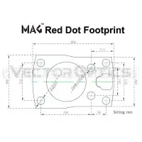 Vector Optics SCRD-50 Frenzy-S 1x17x24 MIC AUT Battery Side Loading Red Dot Sight
