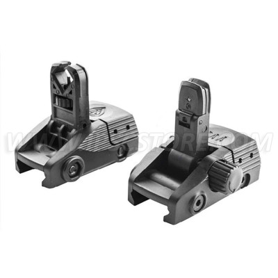 CAA Low Profile Rear & Front Flip-Up Sights