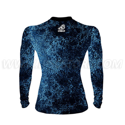 DED Competition Long Sleeve Compression T-Shirt - Blue
