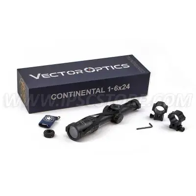 Visor Vector Optics SCOC-23T CONTINENTAL x6 1-6X24 Tactical LPVO 