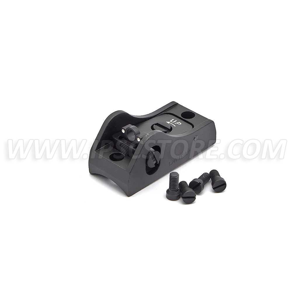 LPA BAR11R+D2 for Adjustable shotgun rear sight with D2 ( Optional twin ghost ring )