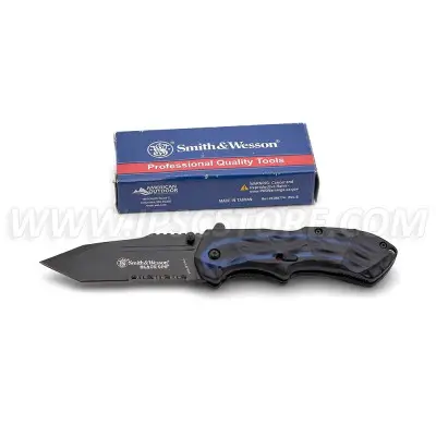 SMITH & WESSON SWBLOP3TBLS Liner Lock Folding Knife