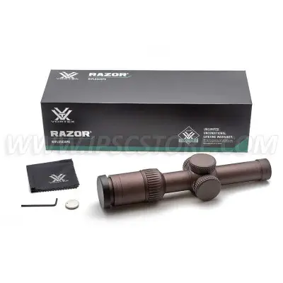 Vortex RZR-16010 Razor HD Gen II-E 1-6x24 Riflescope VMR-2 MOA ottica