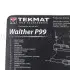 Tapete de Limpeza de Armas Walther P990 Tekmat