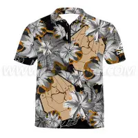 DED Black Bullet Floral IPSC Target T-Shirt