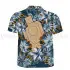 DED Blue Bullet Floral IDPA Target T-Shirt