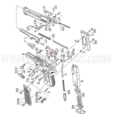 (draft)Eemann Tech Trigger Bar Spring for Beretta 92/96/98