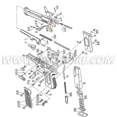 (draft)Eemann Tech Firing Pin Block Spring for Beretta 92/96/98