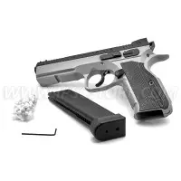 KJ Works CZ Shadow 2 GBB Airsoft Pistol - Urban Grey Frame (ASG Licensed)