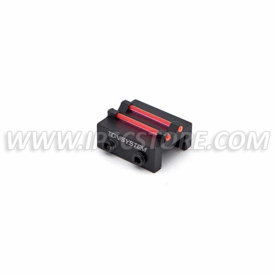 Toni System TR81 Hunting Rear Sight C Profile 1,0mm Red & 8,1mm height