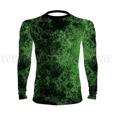 DED Competition Long Sleeve Compression T-Shirt - Green