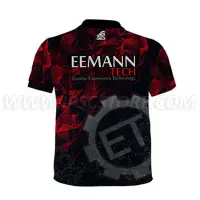 Camiseta Eemann Tech Casual  ROJA