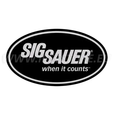 Наклейка SigSauer, Черная, 140х85мм