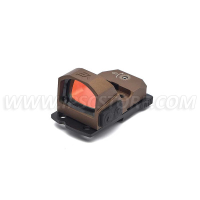COMBO: Vector Optics SCRD-F19II Frenzy Red Dot Sight Coyote FDE + Red Dot Mount for GLOCK