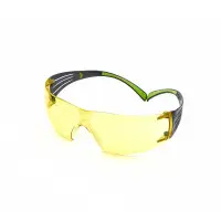 3M SecureFit Occhiali di sicurezza antigraffio  antinebbia lenti ambra