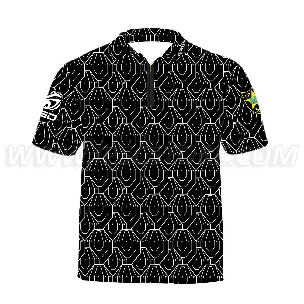 DED Black IPSC Target T-Shirt