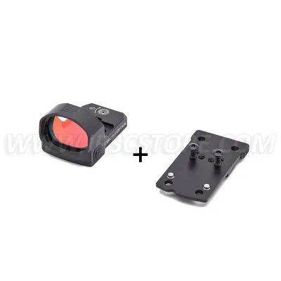 COMBO Vector Optics Frenzy 1x20x28 SCRD40 6MOA Red Dot Sight   Mount for CZ Shadow 12