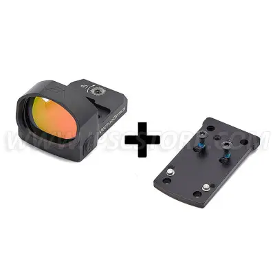 COMBO Vector Optics Frenzy 1x20x28 SCRD35 3MOA Red Dot Sight   Red Dot Mount for Glock