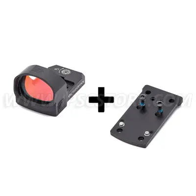 COMBO Vector Optics Frenzy 1x20x28 SCRD40 6MOA Red Dot Sight   Red Dot Mount for Glock